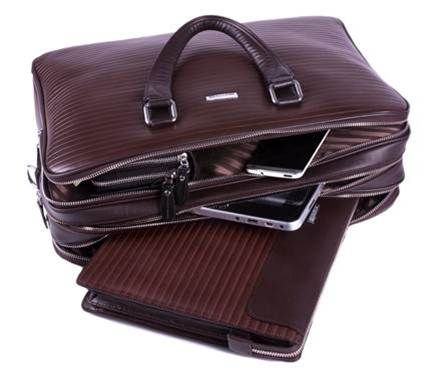 Torba męska skórzana markowa z przeznaczeniem na laptop i dokumenty