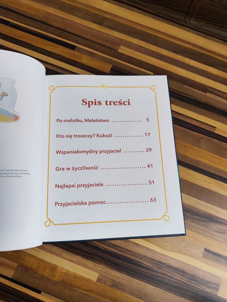 Disney Kubuś i Przyjaciele. Moje pierwsze bajki o Kubusiu twarda opraw