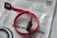 Serial ATA III data cable, metal clips, 30 cm