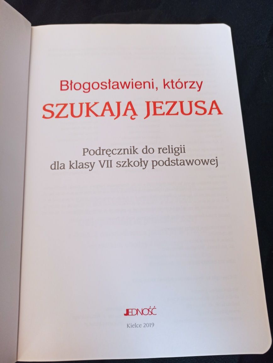 Błogosławieni którzy szukają  Jezusa podręcznik do religii