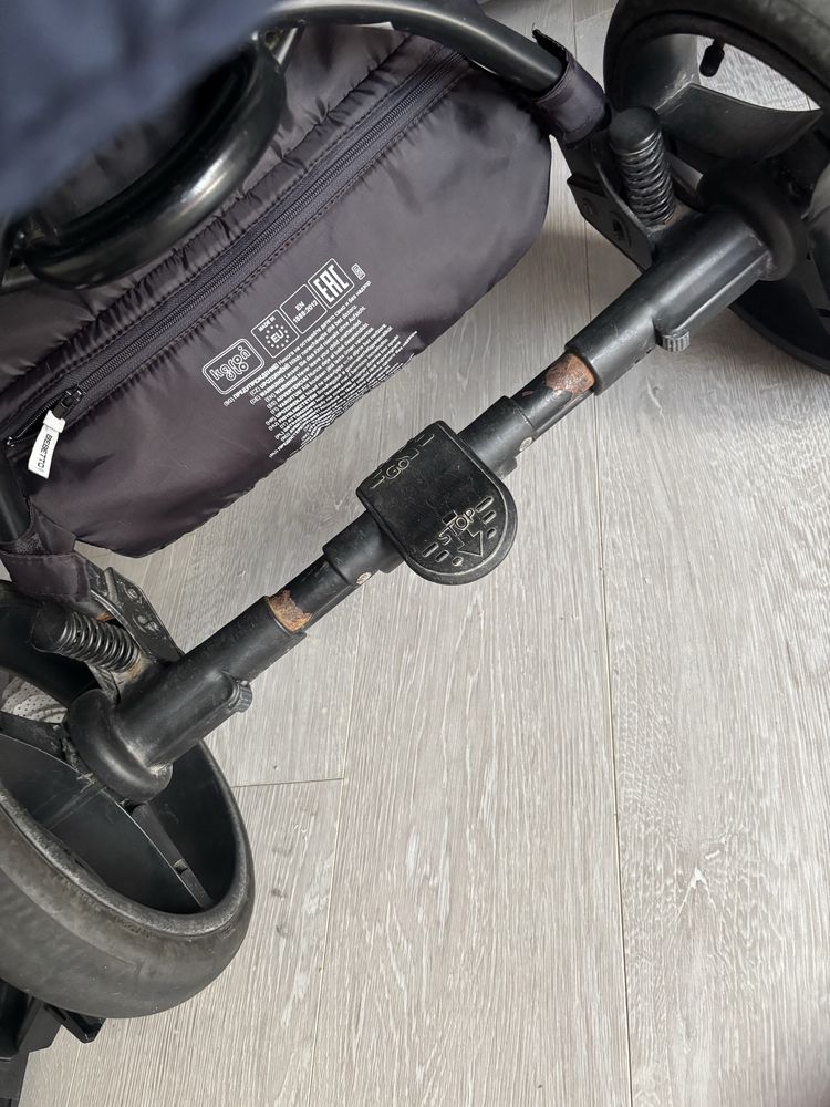 Zestaw wozek bebetto luca spacerowka adaptery