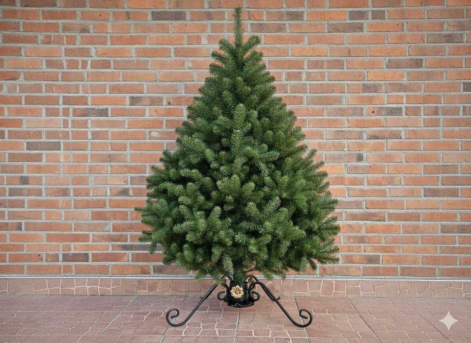 Stojak choinkowy metalowy duży średnica rury 108mm kuty