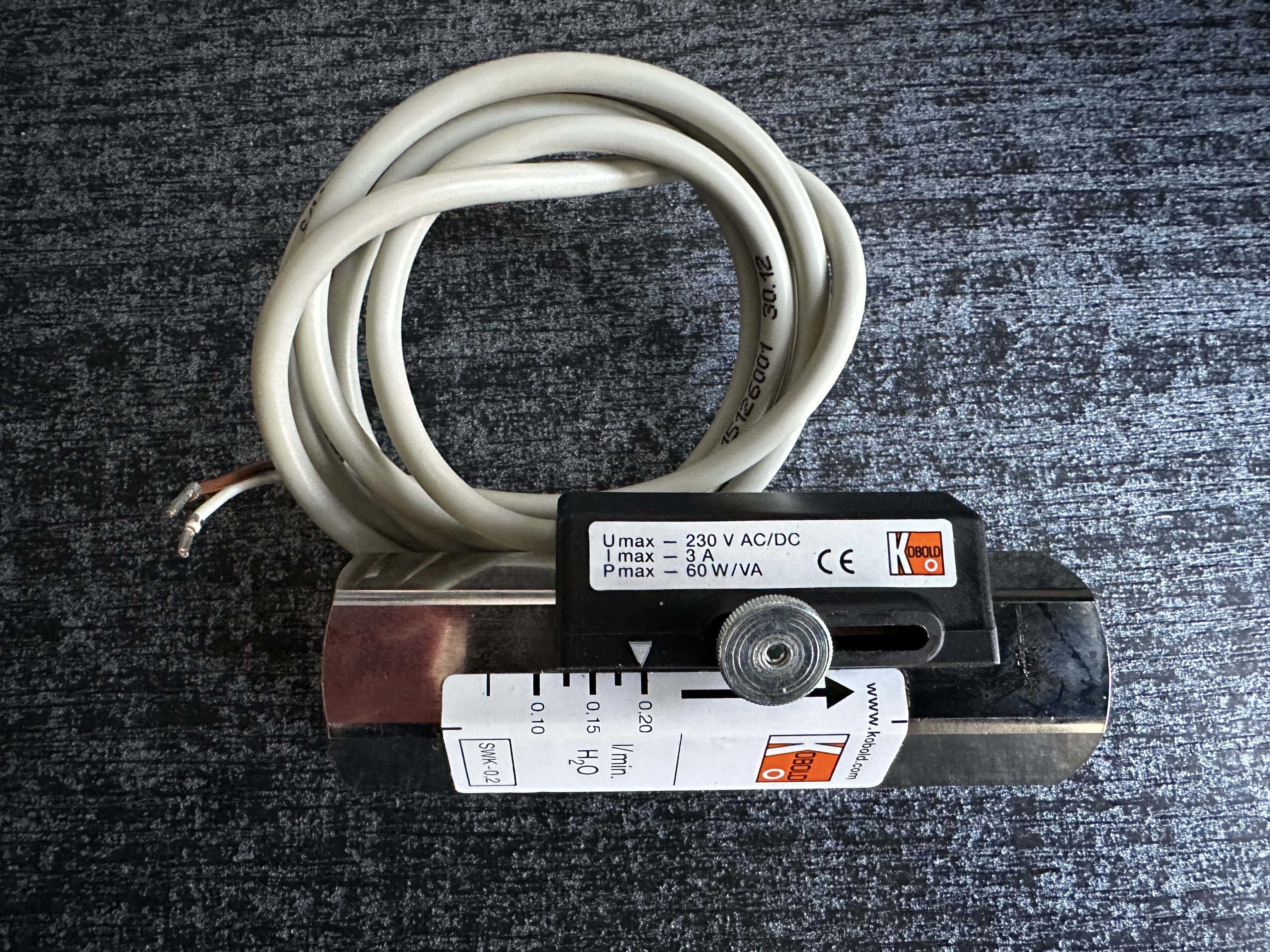 Flowswitch wskaźnik przepływu cieczy SWK-1102 Kobold