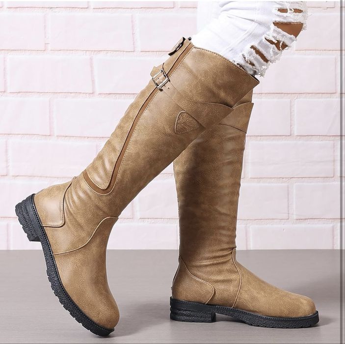 Botas mulher castanhas inverno