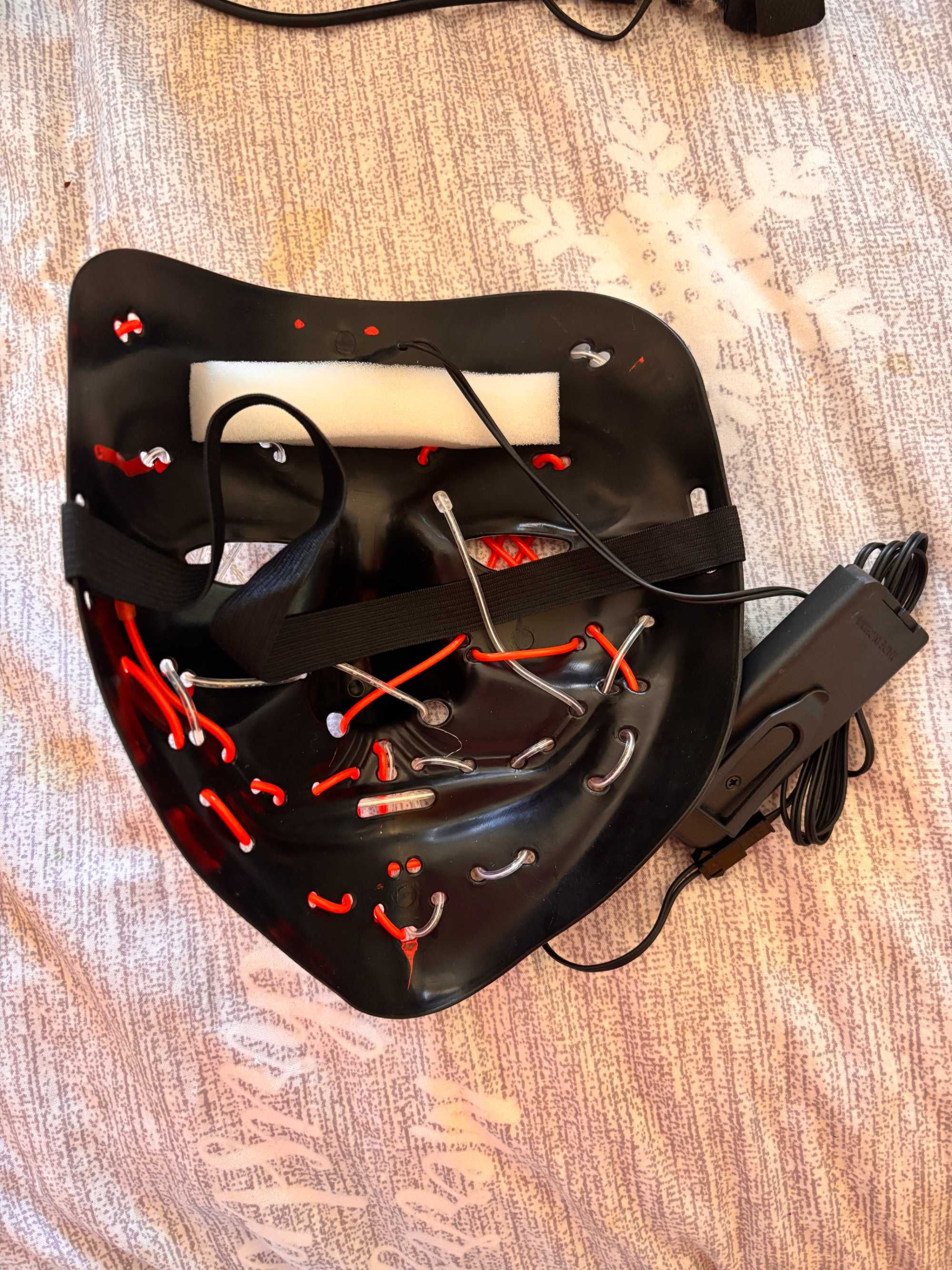 Máscara nova Halloween/Carnaval LED