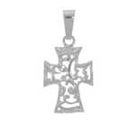 Krzyżyk srebrny pr. 925 ażurowy ozdobny MO095