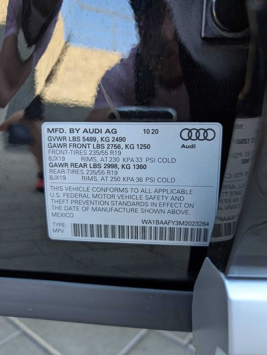Audi Q5 2.0 45 TFSI Premium PLUS 2020