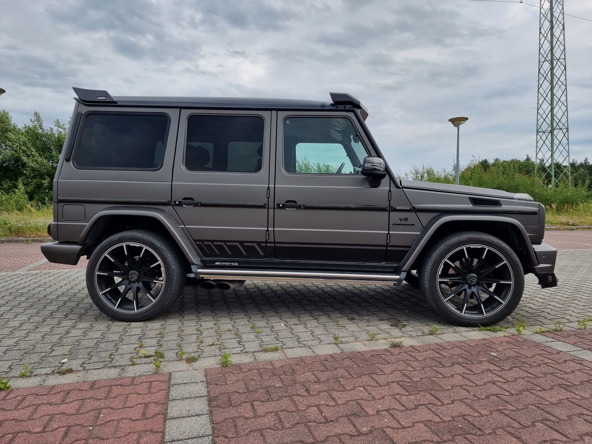Mercedes G-Klasa w463 55 AMG Kompresor Pakiet g63 Dodatki Brabus