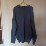 Massimo Dutti XL / męski wełnainy sweter wełna kaszmir