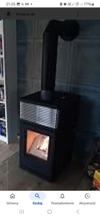 Piec kominkowy pellet 8kw bez elektroniki i prądu! Domek,warsztat