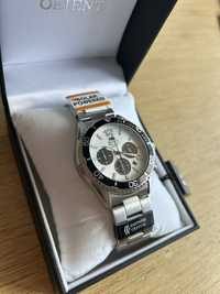 Orient RA-TX0203S10B Mako Solar Panda Szafir JAK NOWY Hirsch Rally FKM