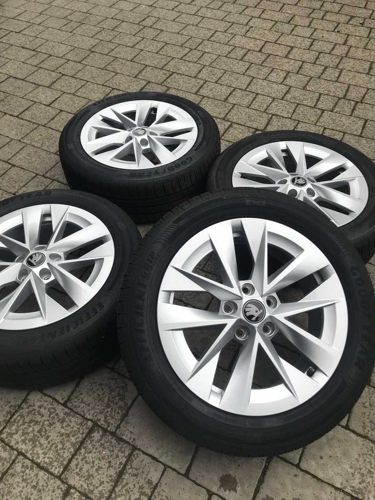 Диски в оригіналі 5х112 R17 Skoda
