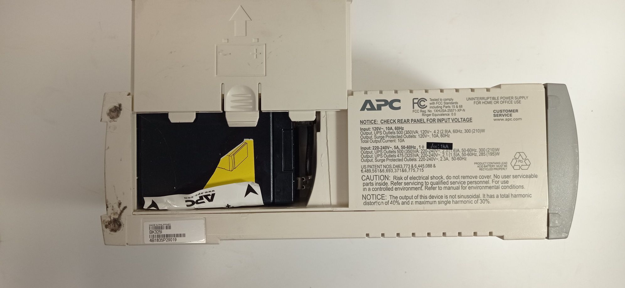 Zasilacz awaryjny APC Back-UPS CS 325 BK325I