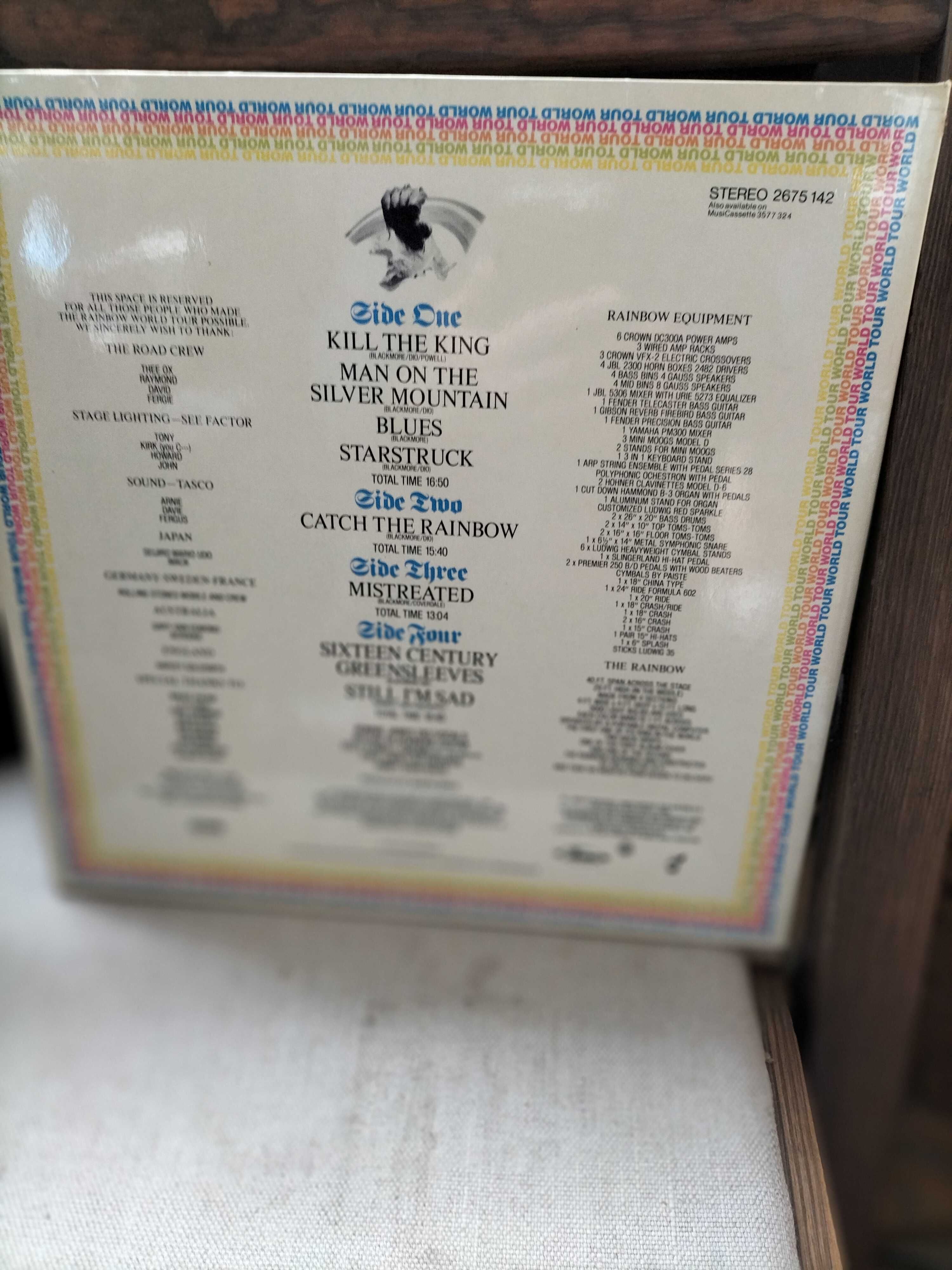 Winyl Rainbow 2 LP  "  On Stage " near mint