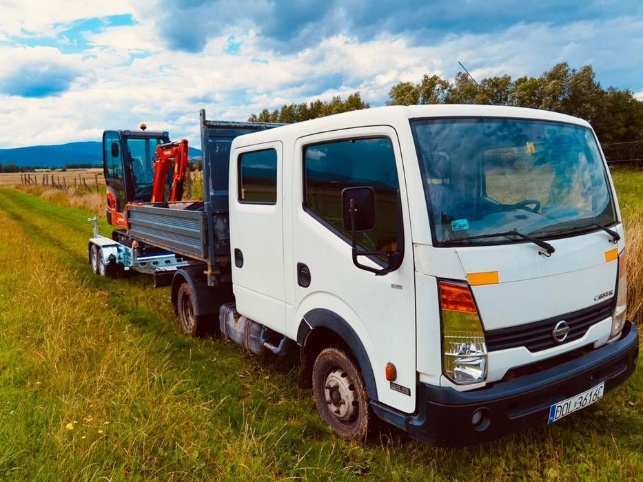 Usługi minikoparką, wozidło 700kg oraz transport wywrotką do 3.5 tony
