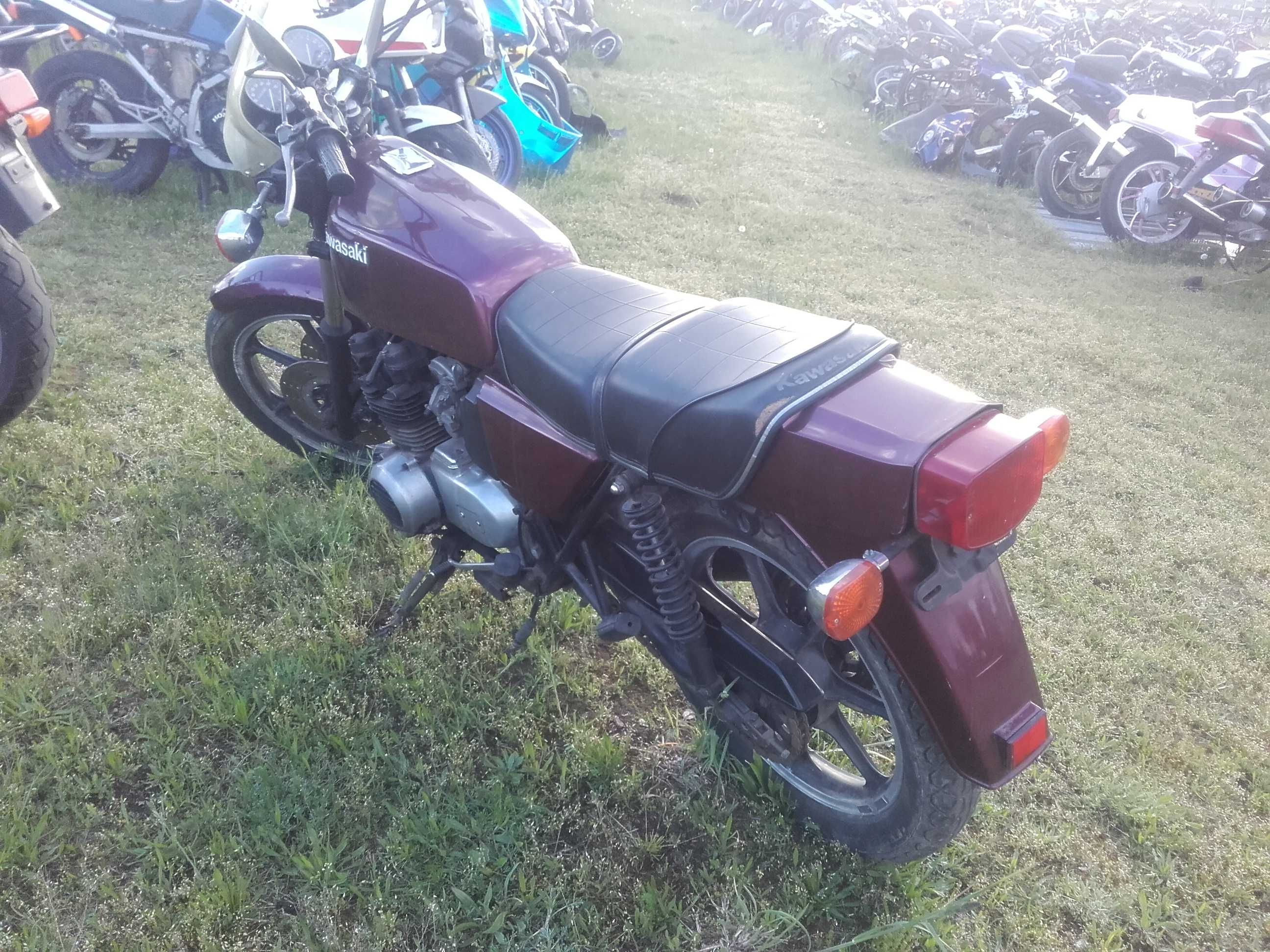 kawasaki kz500 kz 500 gpz500 gpz silnik lagi gaźniki moduł koło części