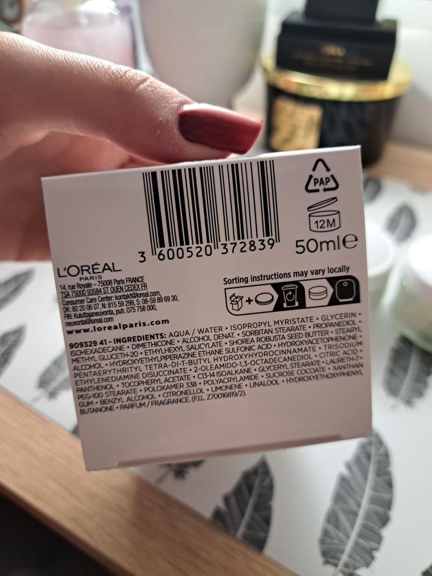 Loreal triple active 2szt kremy do twarzy na dzień