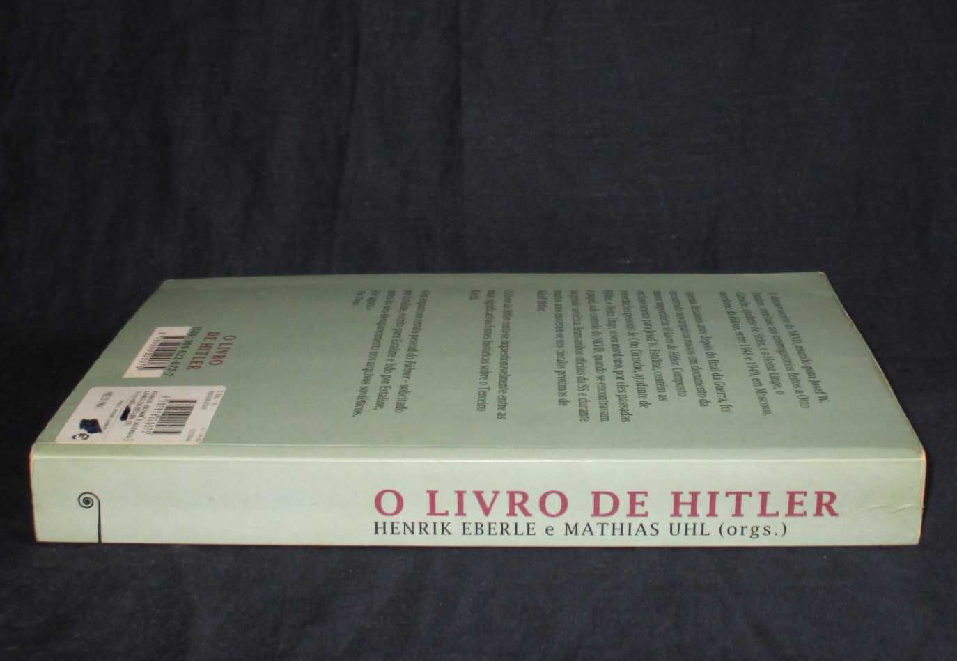 Livro O livro de Hitler Henrik Eberle Alêtheia