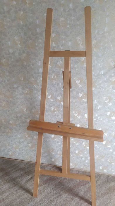 Мольберт деревʼянний 160 см для малювання тринога