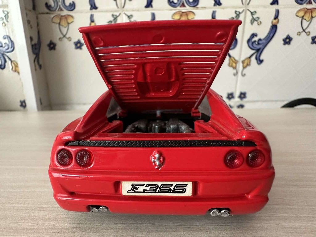 carros metal Ferrari F50 1/24 miniaturas vintage Shell maisto coleçao