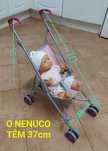 CARRINHO BEBÉ,Boneca, BRINCAR.Casa,Sala,Quarto,Jardim,Passeio.Didático