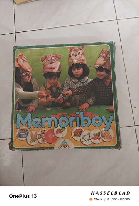 Jogo tabuleiro Vintage Memoriboy da Majora