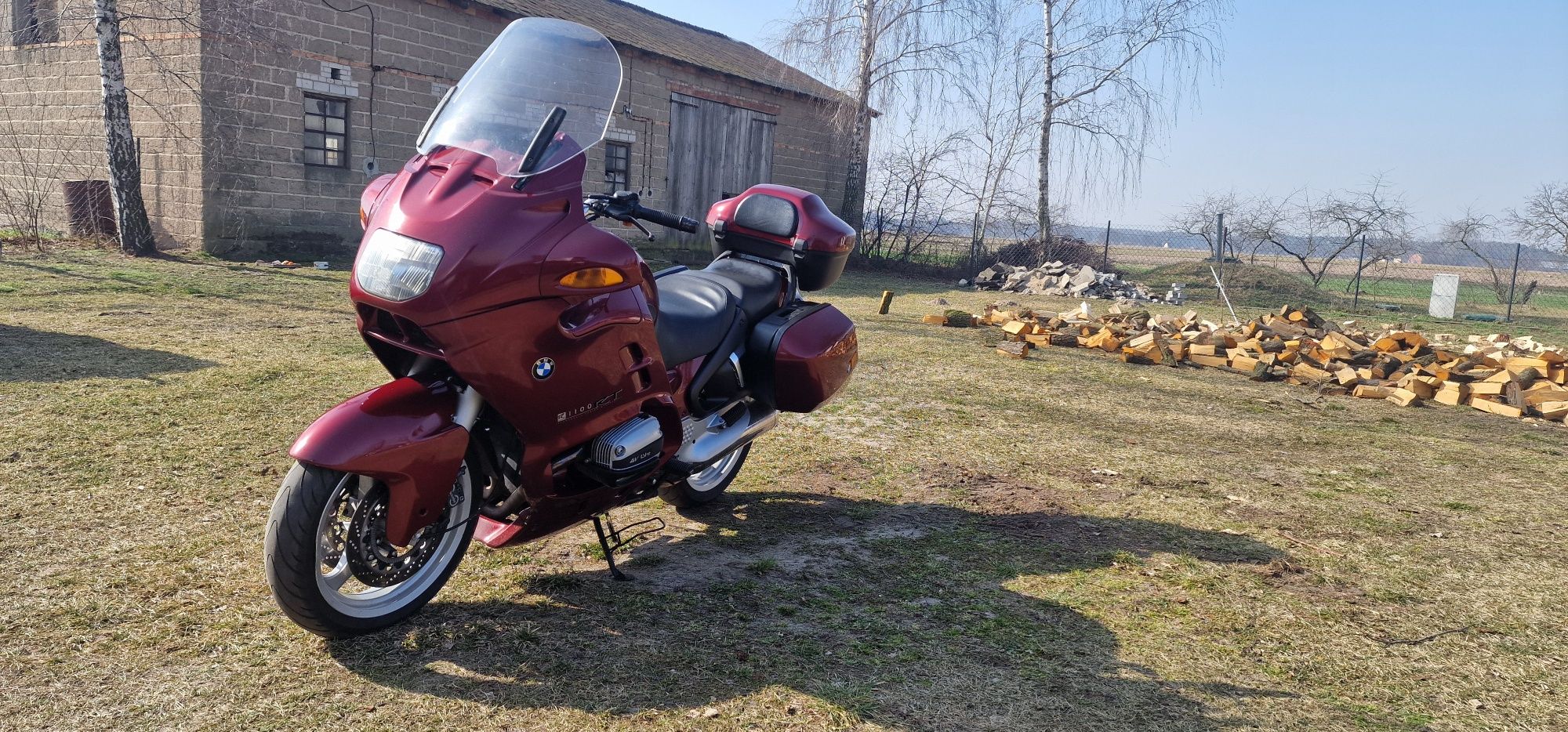 Sprzedam Bmw R1100RT 1998R ABS 3 KUFRY Stan BDB Prywatnie