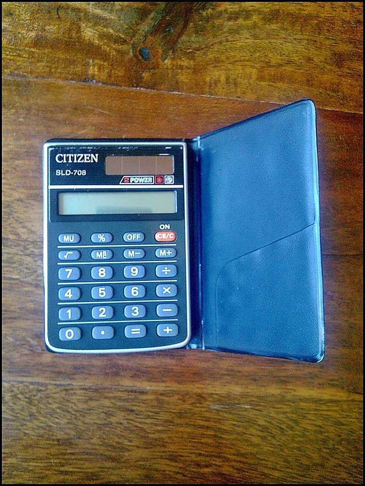 Kalkulator CITIZEN SLD-708 mały podręczny etui Tanio!