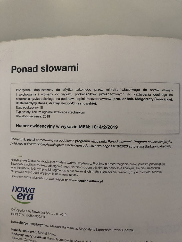 Sprzedam podręczniki