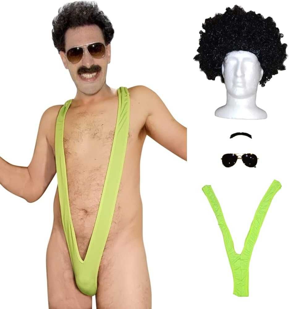 Прикольный Костюм манкини тск BORAT MANKINI размер - 1