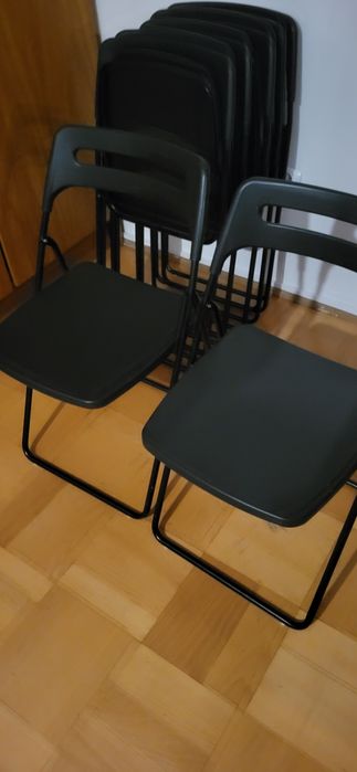 Krzesła czarne Krzesła