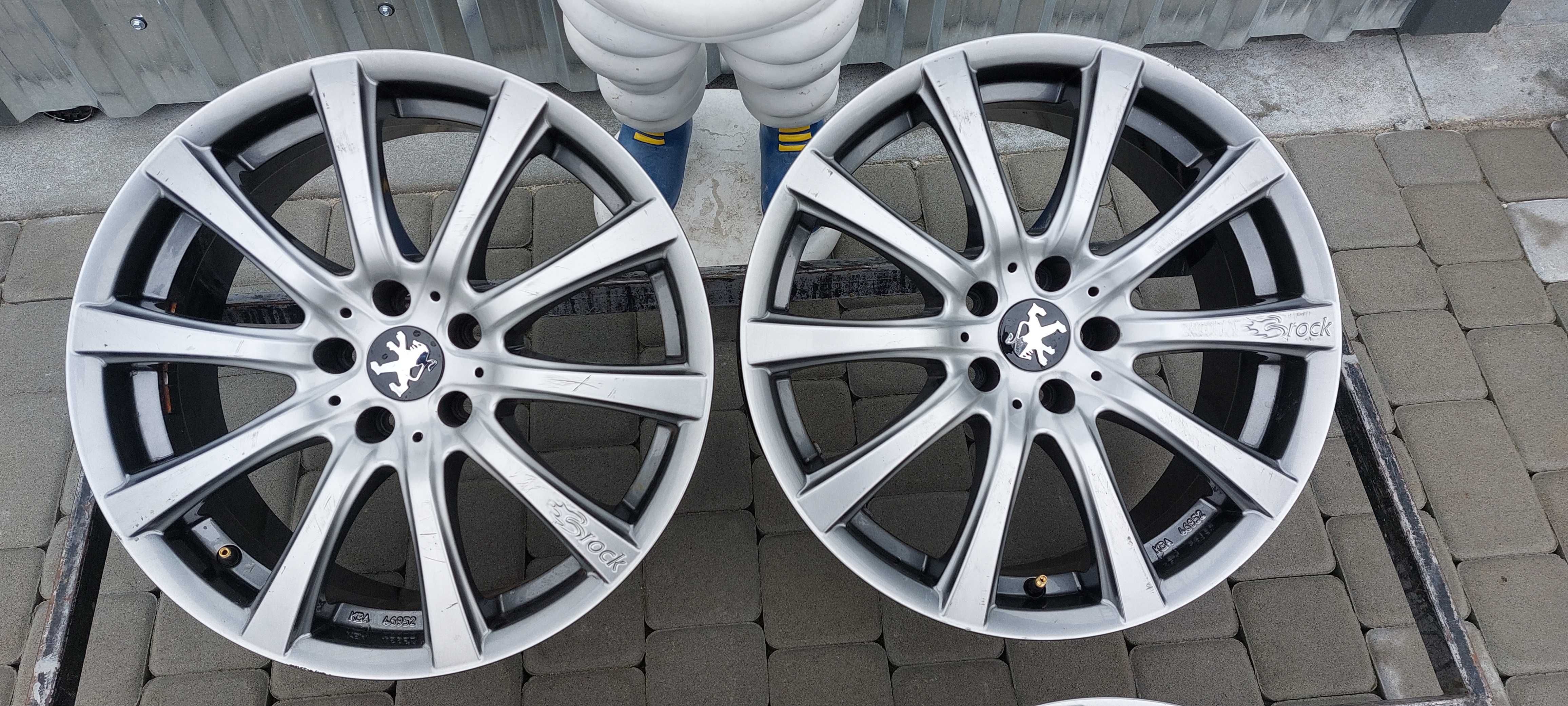 Диски Brock R18 5x108 8J ET27 Peugeot RCZ 408 Citroen C5 Quattroporte