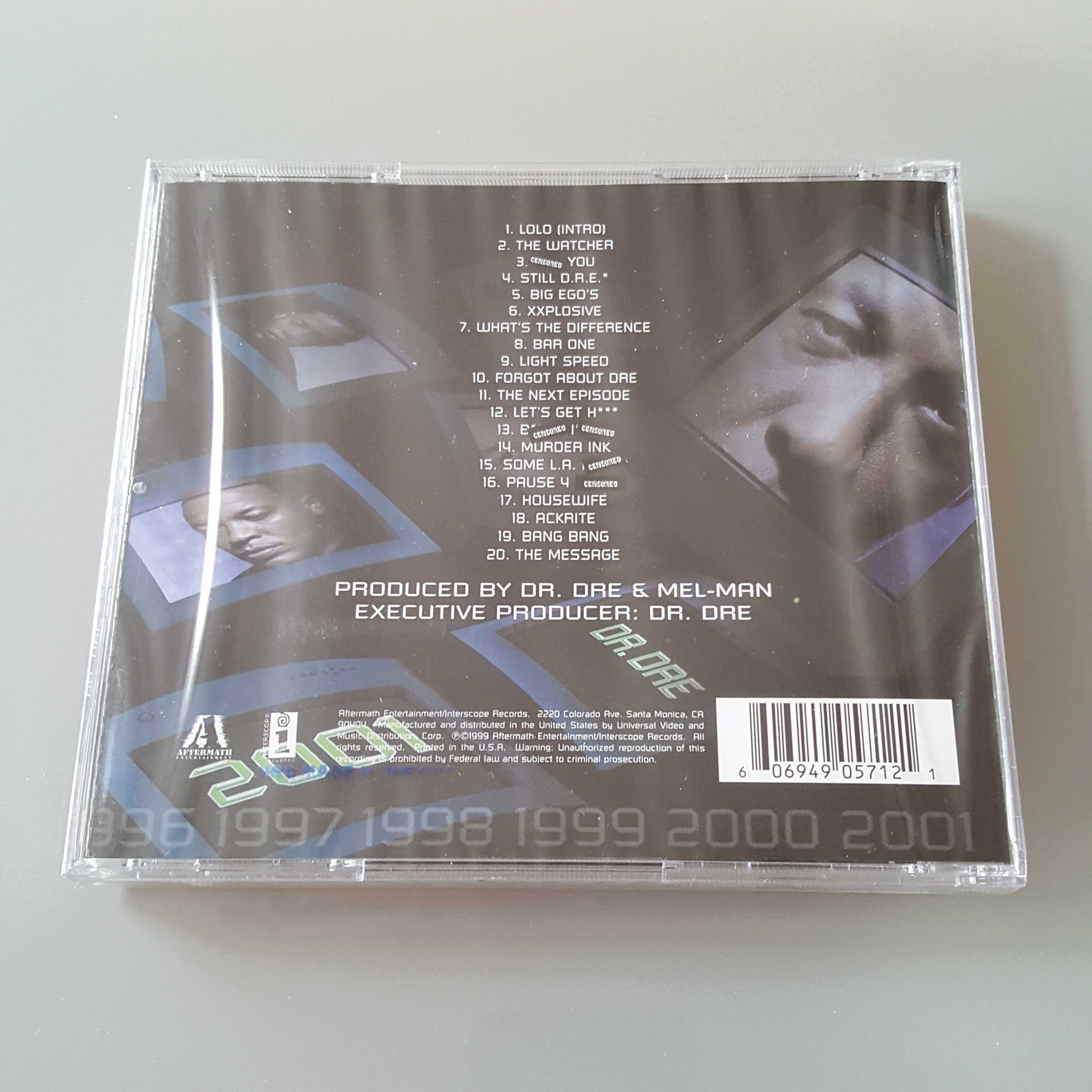 Dr Dre - 2001 Instrumental CD