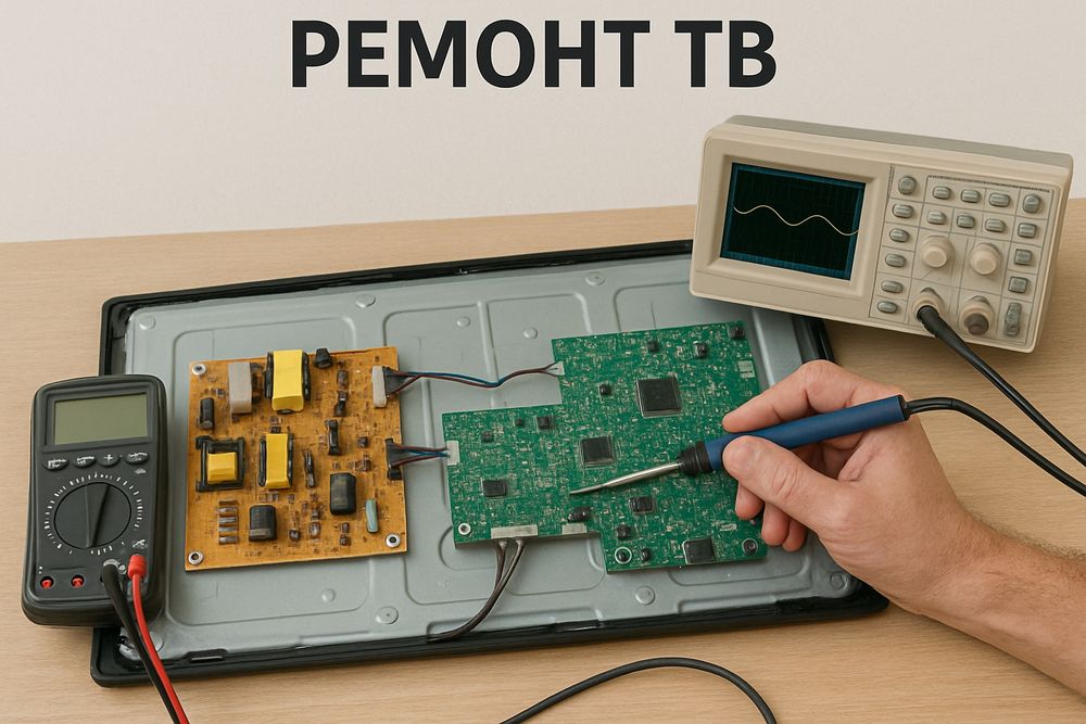 Ремонт ТВ, телевизоров в Каменском (Днепродзержинск) ТВ в Кам'янському