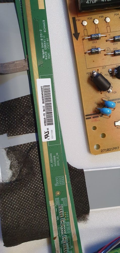 Płyta zasilająca t-con drivery tv Panasonic