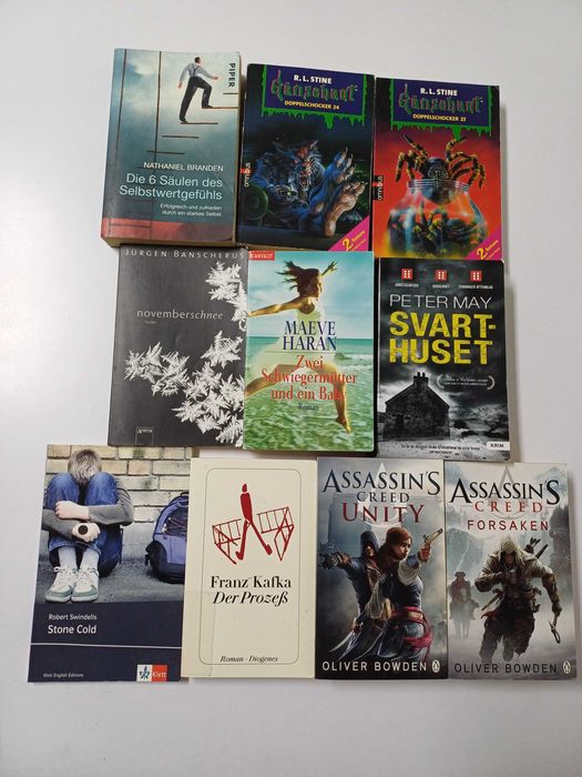 Lote de 10 livros vários