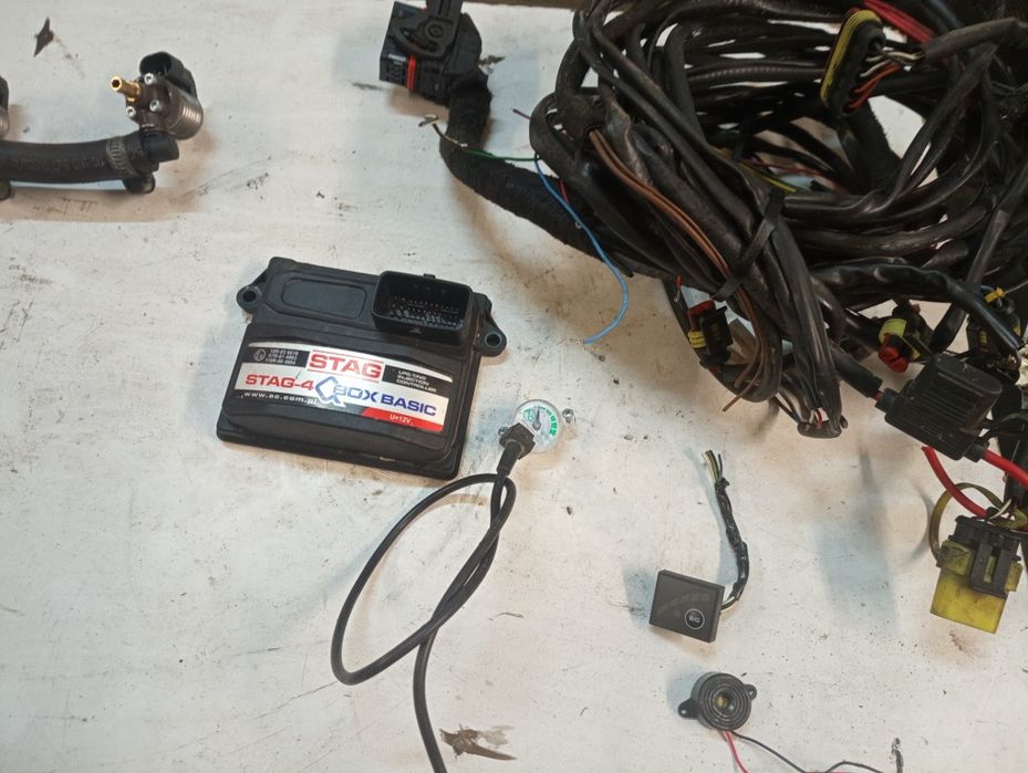 Instalacja gazowa  lpg stag kubox 4 cyl