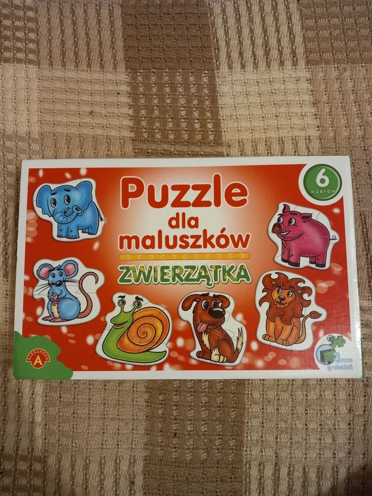 Puzzle dla maluchów zwierzątka