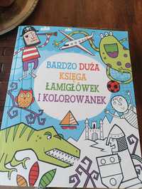 Robson bardzo duża księga łamigłówek i kolorowanek