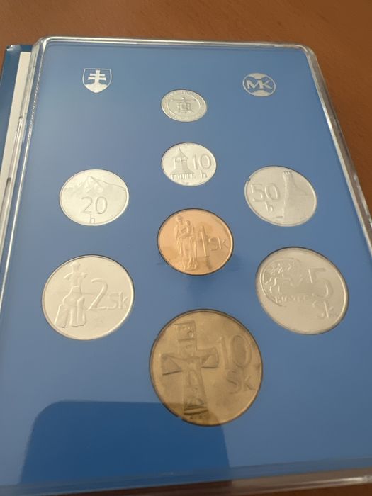 Moedas Republica Eslovaca