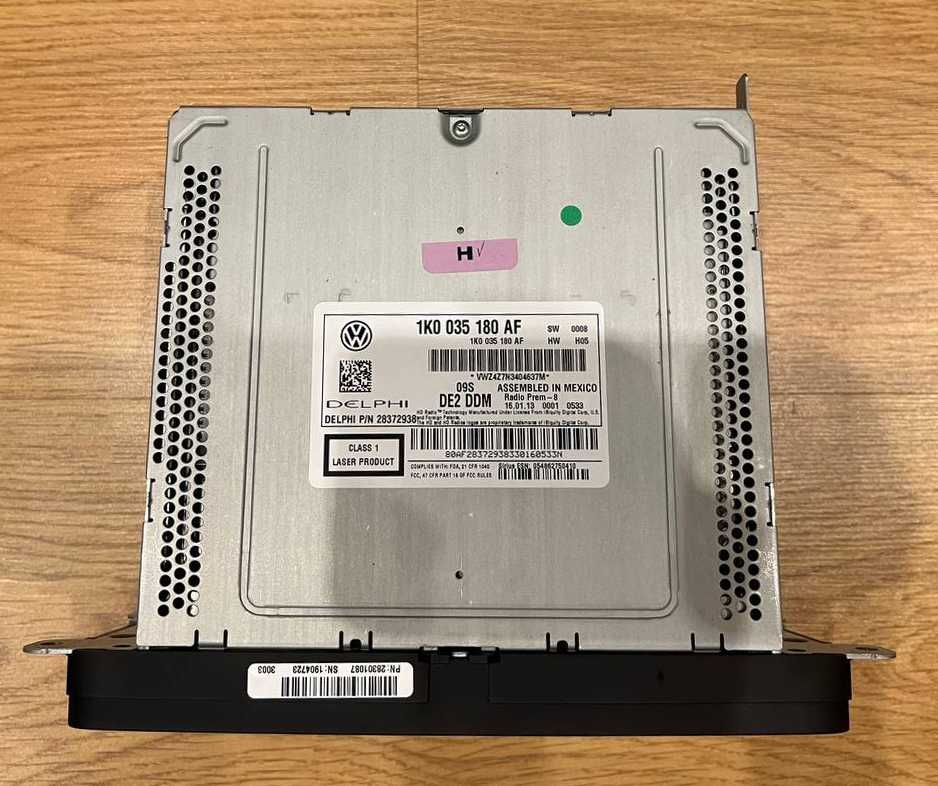 RCD 510 Premium 8 Delphi / Магнітола VW Jetta / Golf / Passat