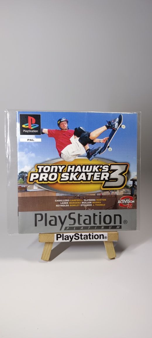 Tony Hawk's Pro Skater 3 książeczka manual instrukcja Ps1 Psx PsOne
