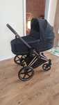 Cybex Priam 2.0 2w1 Super stanie, czarno-złoty.