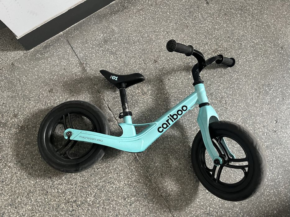 Rowerek biegowy Cariboo miętowy kolor