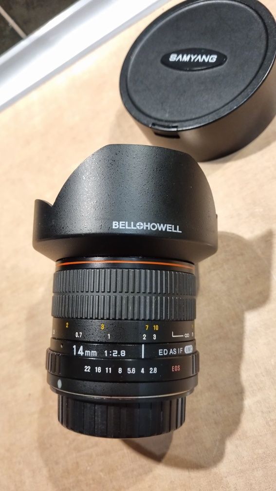 Objektyw Samyang 14mm f2.8 for Canon