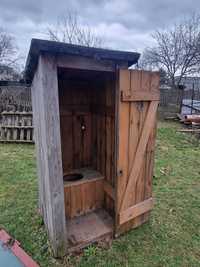 Toaleta drewniana przenośna