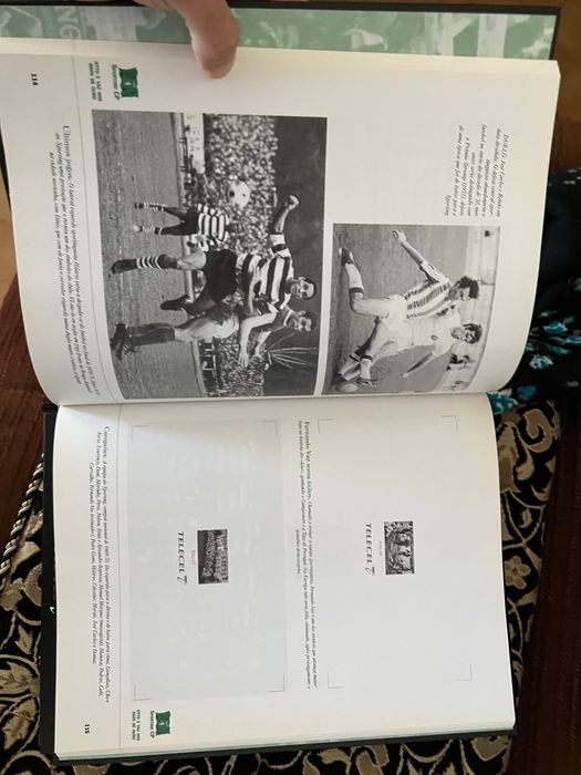 Livros antigos do sporting benfica porto record futebol