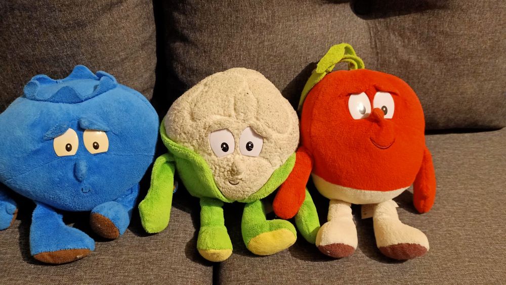 Gang świeżaków - 3 pluszaki