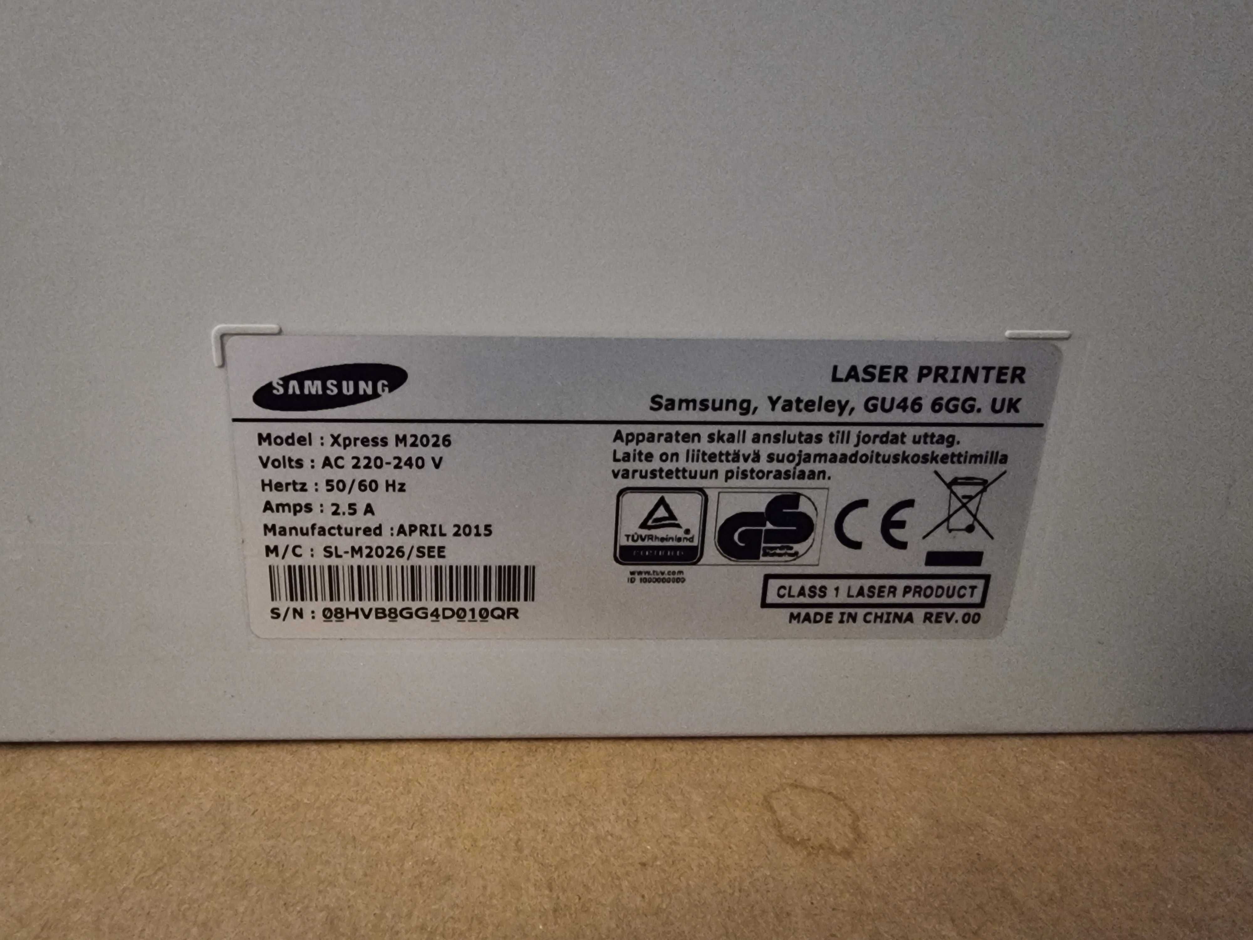 Samsung Impressora Laser Xpress M2026