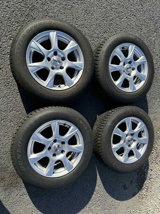 Opony zimowe z alufelgami VW Golf 5,6,7,Plus